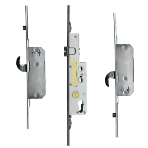 AVOCET Pioneer Lever Operated Latch & Deadbolt Twin Spindle - 2 Hook 2 Roller - 35/92-62