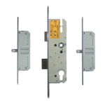 KFV Lever Operated Latch & Deadbolt Long Version - 2 Round Bolt - 45/92 - 16mm Faceplate