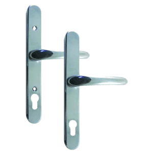 YALE UPVC Lever Door Furniture - Retro - 92mm Centres PC Visi