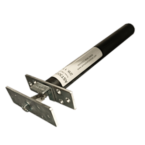 ASTRA 3003 Concealed Door Closer - Square Plate Satin Chrome