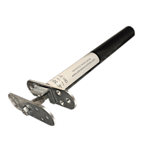 ASTRA 3003 Concealed Door Closer - Radius Plate Satin Chrome