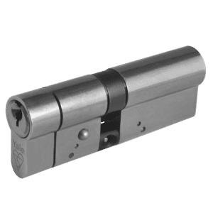 YALE Snap Resistant Euro Double Cylinder - 90mm 40/50 (35/10/45) KD NP