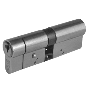 YALE Snap Resistant Euro Double Cylinder - 90mm 45/45 (40/10/40) KD NP