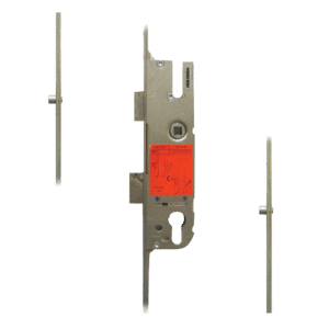 GU Secury Lever Operated Latch & Deadbolt Attachment For Shootbolts - 2 Roller - 35/92