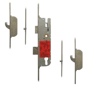 GU Europa Inboard Lever Operated Latch & Deadbolt Split Spindle - 2 Hook & 2 Roller - 35/92