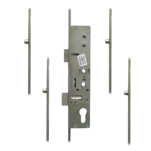 MILA Master Lever Operated Latch & Deadbolt Twin Spindle - 4 Roller - 35/92-62