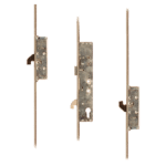 SAFEWARE 3 Lever Operated Latch & Hook Twin Spindle - 2 Hooks - 35/92-62