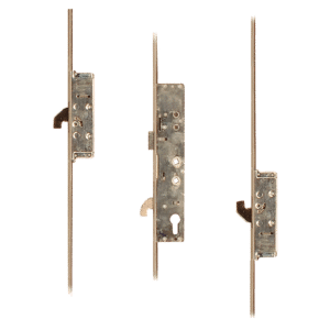 SAFEWARE 3 Lever Operated Latch & Hook Twin Spindle - 2 Hooks - 35/92-62