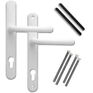 FAB & FIX Ashford 92/62PZ Offset Lever/Lever UPVC Furniture - White
