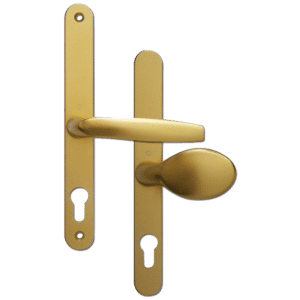 FULLEX 68 Lever/Pad UPVC Furniture - No Snib - Gold