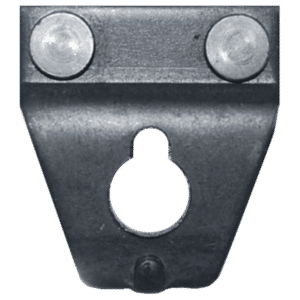 SMITH WALLIS 990 Backplate To Suit Metal Window Casement Handle - Steel