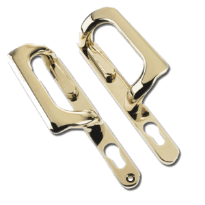 PADDOCK Patio Handle & Lever - Euro - Brass