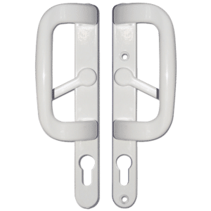 PADDOCK Patio Handle & Lever - Euro - White