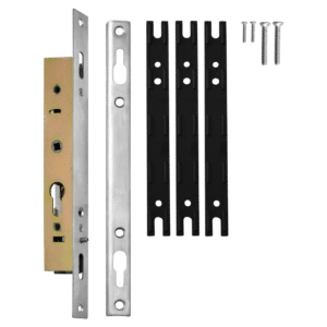 SCHLEGEL BHD 2 Point Euro Patio Lock - 18.5mm (or 22.5mm, 25mm & 27.5mm using spacers)
