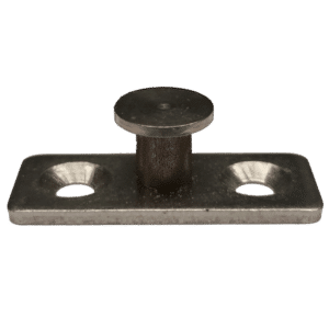 MILA Restrictor Catch Stud Plate - Stud 12.5mm