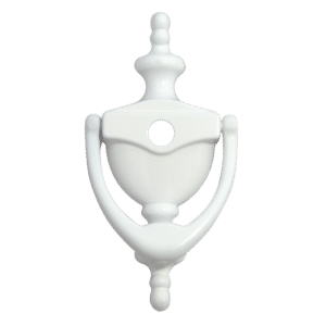 AVOCET Door Knocker Cut For Viewer - White