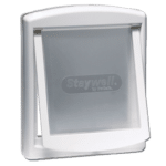 STAYWELL Pet Door 700 Series Cat Flap - Small (198mm X 236mm) White