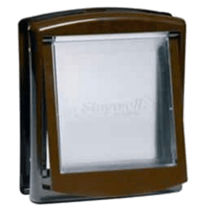 STAYWELL Pet Door 700 Series Cat Flap - Medium (294mm X 352mm) Brown