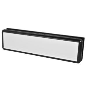 WELSEAL UPVC Letter Box 20-40 - 265mm Wide - White