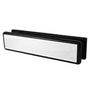 MILA Contoura UPVC Letter Box 40-80 - 295mm Wide - White