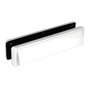 FAB & FIX Nu-Mail UPVC Letter Box 40-80 - 310mm Wide - White