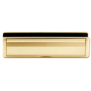 AVOCET Affinity UPVC Letter Box - 304mm Wide - Gold