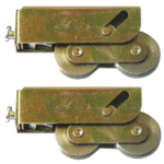 ASEC Patio Roller Tandem Wheels - 35-45mm Adjust - 32mm