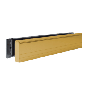 MILA Slim Master UPVC Letter Box 36-70 - 316mm Wide - Gold