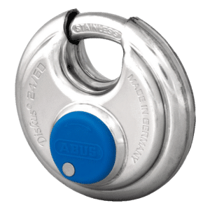 ABUS 24IB Series Stainless Steel Diskus Discus Padlock - 60mm KD 24IB/60 Boxed