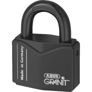 ABUS 37 Series Granit `Plus` Mechanism Solid Steel Rekeyable Open Shackle Padlock - 63mm KD 37RK/55 Boxed