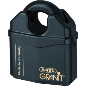 ABUS 37RK Series Granit `Plus` Mechanism Solid Steel Closed Shackle Padlock Rekeyable - 79mm KA (4365623) 37RK/80 Boxed