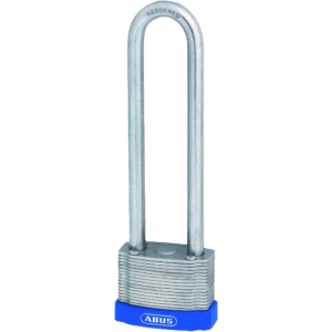 ABUS 41 Series Eterna Laminated Steel Long Shackle Padlock - 53mm & 125.5mm Shackle 41/50HB125 Boxed