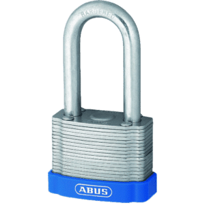 ABUS 41 Series Eterna Laminated Steel Long Shackle Padlock - 53mm & 50.5mm Shackle 41/50HB50 Boxed