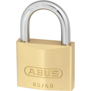 ABUS 65 Series Brass Open Shackle Padlock - 40mm Pack 65/40 Visi