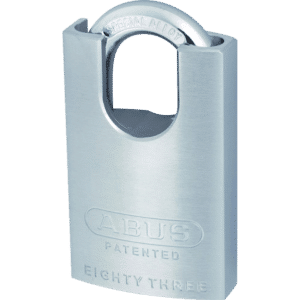ABUS 83 Series Brass Closed Shackle Padlock - 48mm KD 83CS/50 Visi