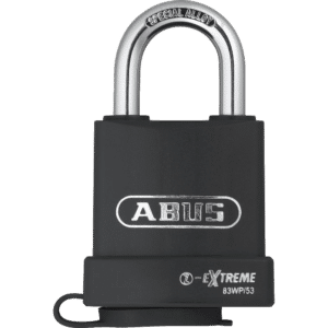 ABUS 83WP Series Weatherproof Steel Open Shackle Padlock - 56.5mm KD 83WP/53 Visi