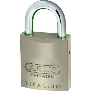 ABUS 83AL Series Colour Coded Aluminium Open Shackle Padlock Without Cylinder - 40mm Silver 83AL/40 Boxed