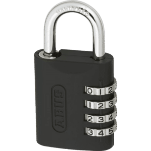 ABUS 158KC Series Combination Open Shackle Padlock With Key Over-Ride - 45mm (MK - AP051) 158KC/45