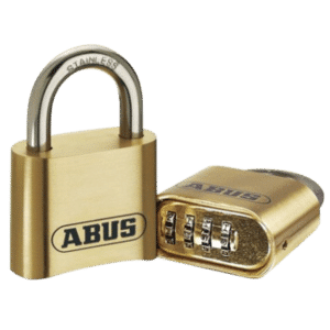 ABUS 180IB Series Brass Combination Open Stainless Steel Shackle Padlock - 53mm 180IB/50 Visi