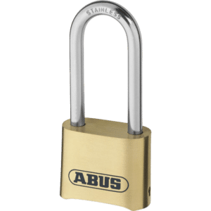 ABUS 180IB Series Brass Combination Long Stainless Steel Shackle Padlock - 53mm 180IB/50HB63 Visi