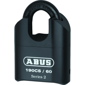 ABUS 190 Series Heavy Duty Combination Closed Shackle Padlock - 62mm 190CS/60 Visi