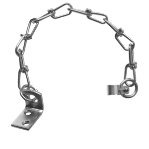 ABUS BKW Padlock Chain Attachment (Suits 40mm - 60mm Padlocks) - For Shackle Diameter 6mm - 10mm