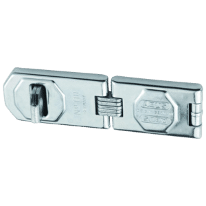 ABUS 110 Series Hinged Hasp & Staple - 45mm x 155mm Double Jointed 110/155 (DG) Bagged