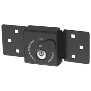 ABUS 141 Series Integral Discus Van Lock - Black Visi - Hasp & Padlock (26/70)