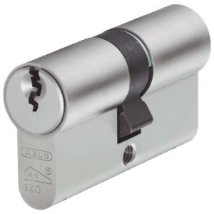 ABUS E60 Series Euro Double NP KD Cylinder - 90mm 40/50 (35/10/45) KD NP Visi