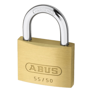 ABUS 55 Series Brass Open Shackle Padlock - 48mm KD 55/50 Visi