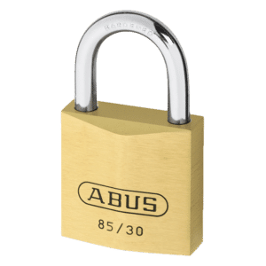 ABUS 85 Series Brass Open Shackle Padlock - 30mm KD 85/30 Visi