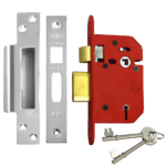 UNION J2205 StrongBOLT 5 Lever Sashlock - 64mm SS KD Boxed