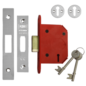 UNION J2103 StrongBOLT 3 Lever Deadlock - 64mm SS KD Visi
