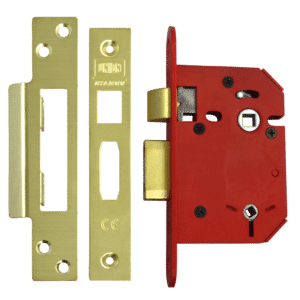 UNION J22WCS StrongBOLT Bathroom Lock - 75mm PB Boxed